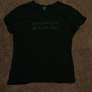 Green t-shirt